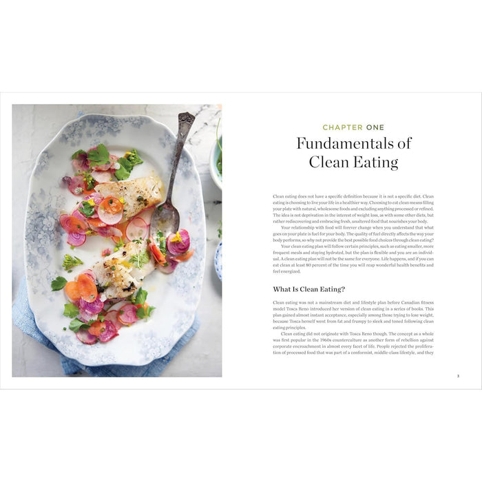 Clean Eating Made Simple: A Healthy Cookbook with Delicious Whole-Food Recipes by Rockridge Press - The Book Bundle