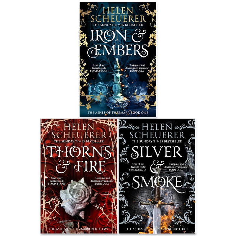 The Ashes of Thezmarr Trilogy 3 Books Collection Set by Helen Scheuerer - Fiction - Paperback