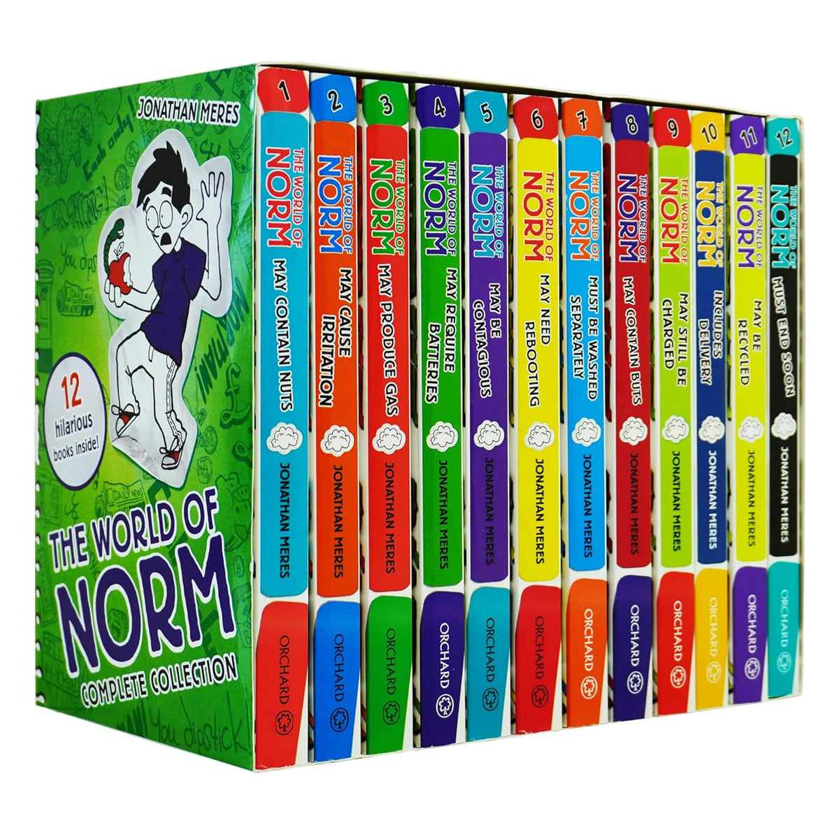 The World of Norm Collection 12 Books Box Set by Jonathan Meres — The ...