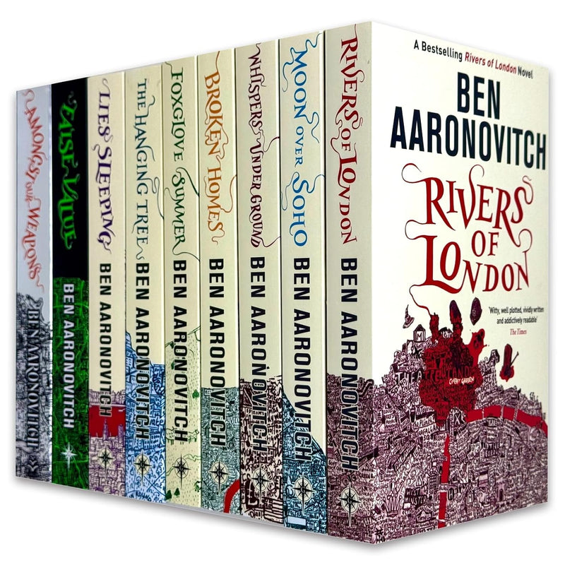 Rivers Of London 9 Books Collection Set by Ben Aaronovitch - Fiction - Paperback