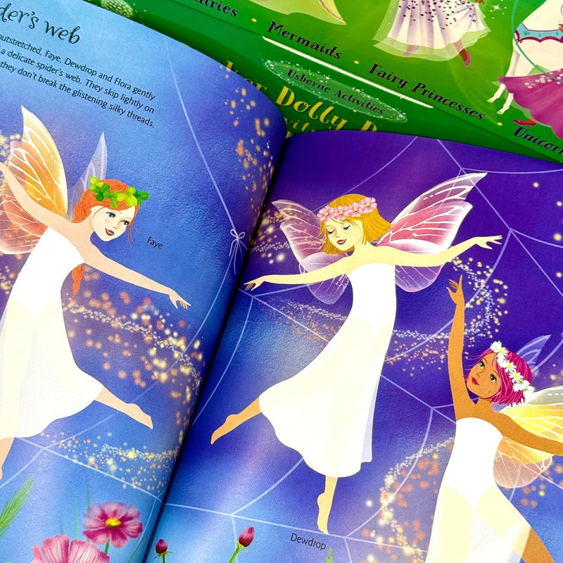 Sticker Dolly Dressing Activity Pack 4 Mini Books By Usborne For Children - Ages 5–7 - Paperback