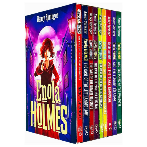 Enola Holmes 9 Books Collection Set By Nancy Springer(The Case of the Missing Marquess) - The Book Bundle