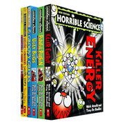 Horrible Science & Horrible Histories Series 6 Books Collection Set (Ugly Bugs, Painful Poison) - The Book Bundle