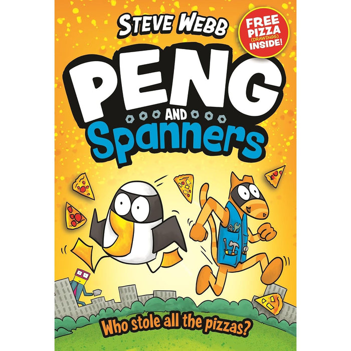 Peng and Spanners 2 Books Set By Steve Webb For fans of Bunny vs Monkey and Dogman  (Peng and Spanners, Peng and Spanners: When Pigs Go Bad!) - The Book Bundle
