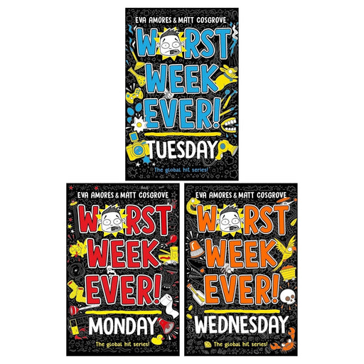 Worst Week Ever! Series 3 Books Collection Set (Worst Week Ever! Monday) - The Book Bundle