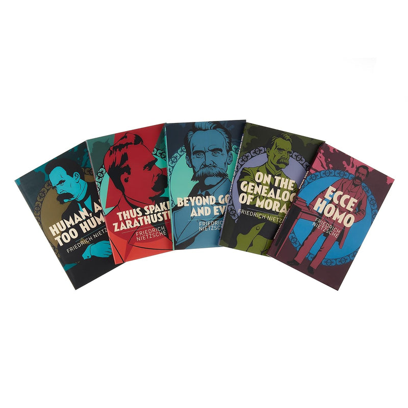 The Classic Friedrich Nietzsche Collection 5 Books Set (Human, All Too Human, Beyond Good and Evil) - The Book Bundle