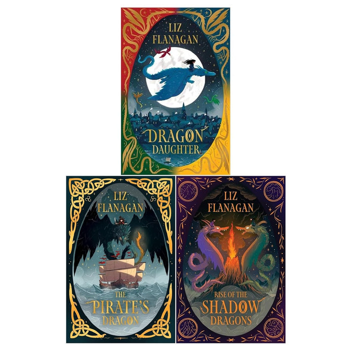 Legends of The Sky Series 3 Books Set by Liz Flanagan Rise of the Shadow Dragons - The Book Bundle