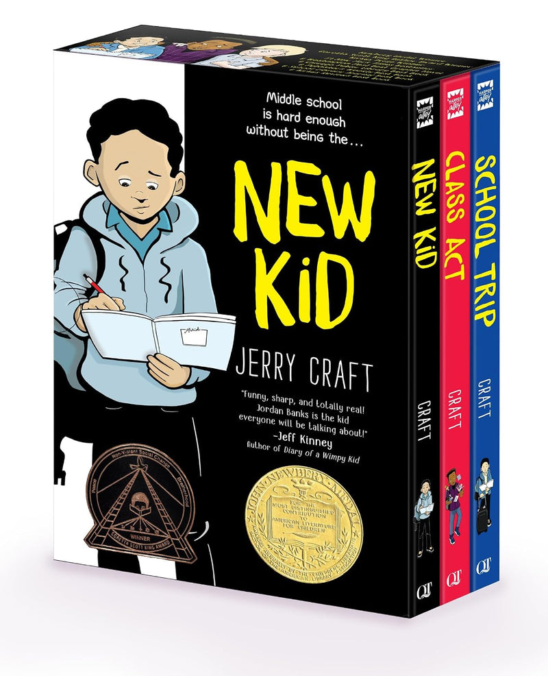 New Kid, Class Act & School Trip 3 Books Collection Box Set by Jerry Craft - Fiction - Paperback