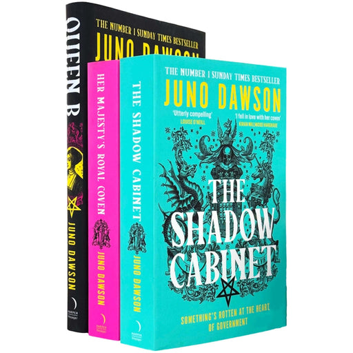 HMRC Series By Juno Dawson 3 Books Collection Set (Her Majesty's Royal Coven, The Shadow Cabinet and Queen B [Hardback]) - The Book Bundle