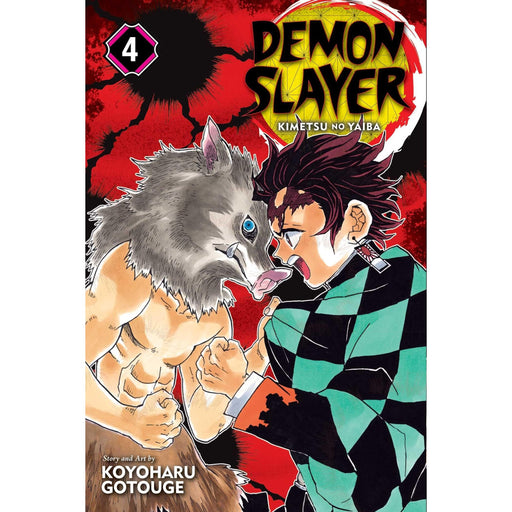 Demon Slayer: Kimetsu no Yaiba, Vol. 4 (Volume 4): Robust Blade - The Book Bundle