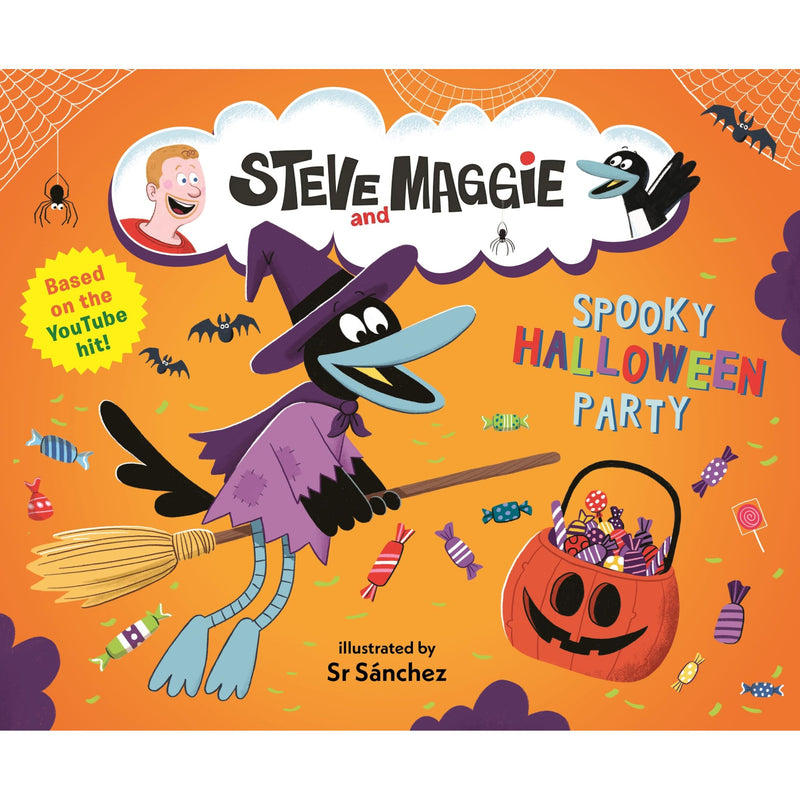 Steve and Maggie: Spooky Halloween Party: Based on the hit YouTube and Amazon Prime series for toddlers - A sweet and spooky picture book - The perfect gift for kids aged 4, 5, 6 - The Book Bundle
