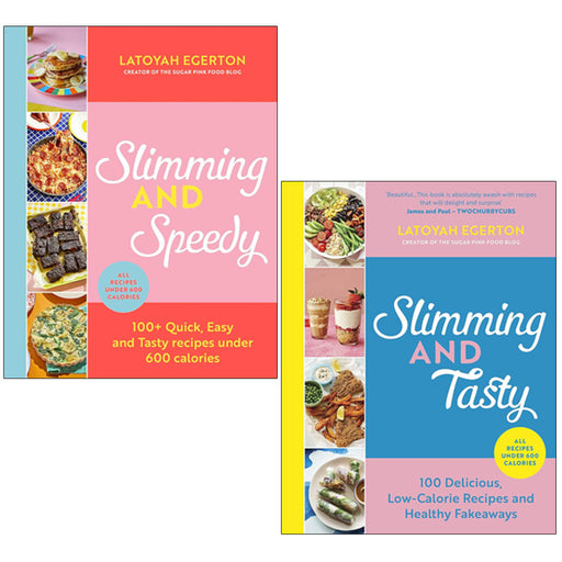 Slimming and Speedy Series 2 Books Collection Set by Latoyah Egerton - The Book Bundle