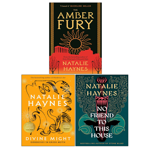 Natalie Haynes 3 Books Collection Set (The Amber Fury, No Friend to This House(HB), Divine Might) - The Book Bundle