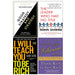 Good Strategy Bad Strategy, The Leader Who Had No Title, I Will Teach You To Be Rich, Secrets of the Millionaire Mind 4 Books Collection Set - The Book Bundle