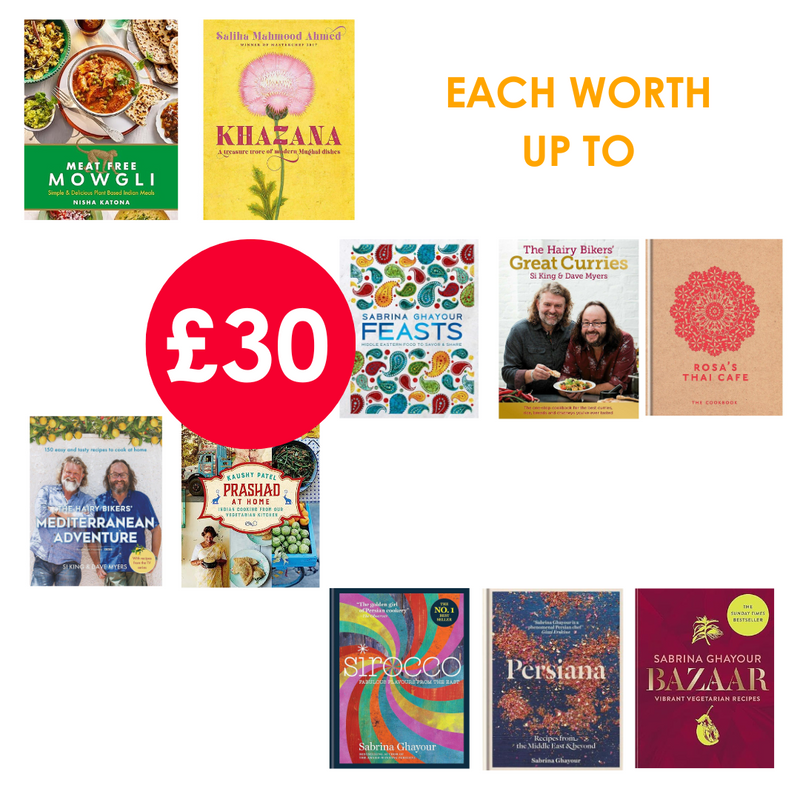 Cuisines from Around the World Mystery Book Bundle - 2 for £15 - The Book Bundle