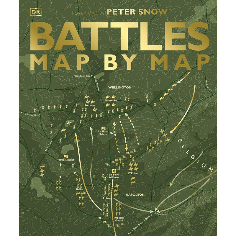 Battles Map by Map by DK - The Book Bundle