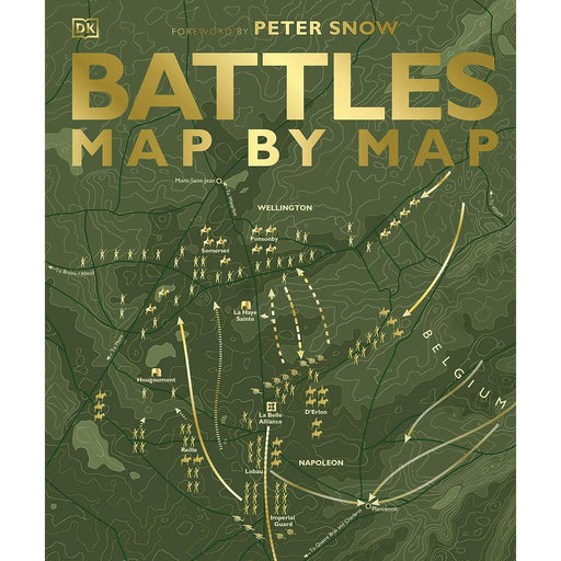 Battles Map by Map by DK - The Book Bundle