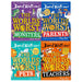 David Walliams 4 Books Collection Set The Worlds Worst Teachers, The World's Worst Monsters (HB) - The Book Bundle