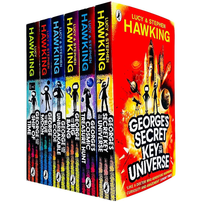 Stephen Hawking George's Secret Key To The Universe Series 6 Books Collection Set - The Book Bundle