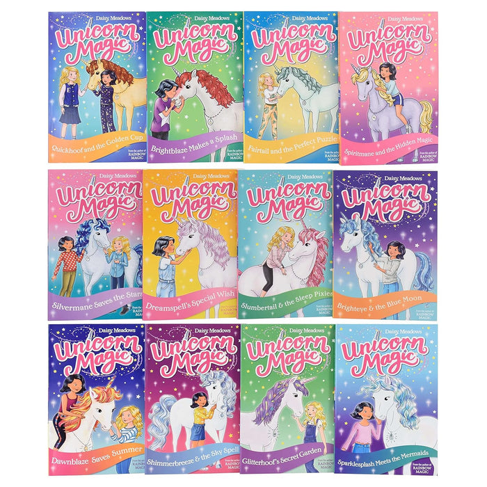 Unicorn Magic Enchanted Valley Collection 12 Books by Daisy Meadows - The Book Bundle