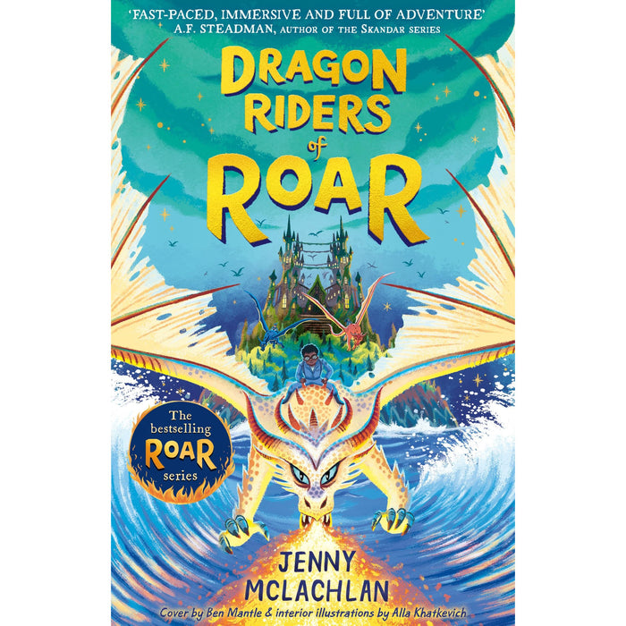 Dragon Riders of Roar: The epic and funny by Jenny McLachlan