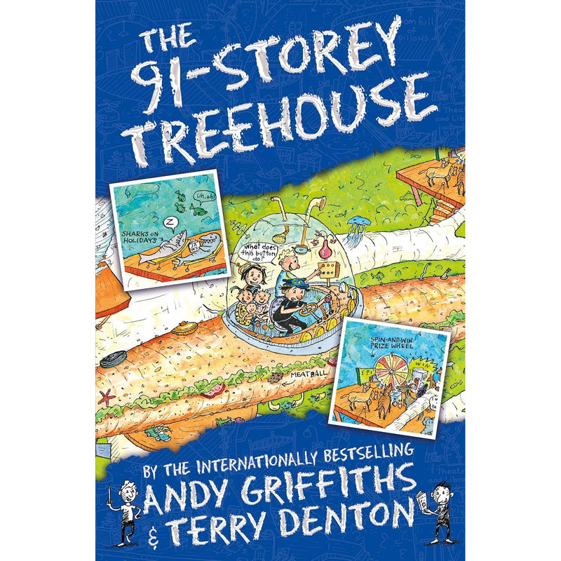 The Treehouse Series Collection - Andy Griffiths & Terry Denton 4 Books Set - Ages 7-9 - Paperback - The Book Bundle