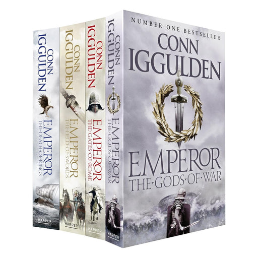Emperor Series: The Gates of Rome, The Death of Kings, The Field of Swords, The Gods of War - The Book Bundle