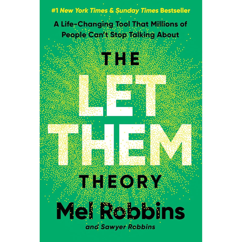 Collection of three books: Talking to Strangers by Malcolm Gladwell, Let Them Theory by Joe Spacey, and Deep Focus by Mel Robbins.