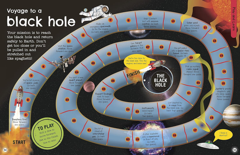 The Fact-Packed Activity Book: Space - 50+ Activities and Puzzles - Fiction - Paperback