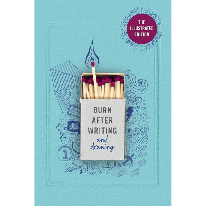 Burn After Writing & Burn After Writing and Drawing Illustrated 2 Books Collection Set - The Book Bundle
