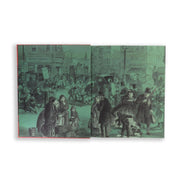 Hardcover of Charles Dickens' Christmas Stories from Arcturus Epic Classics, featuring vintage-style cover art.