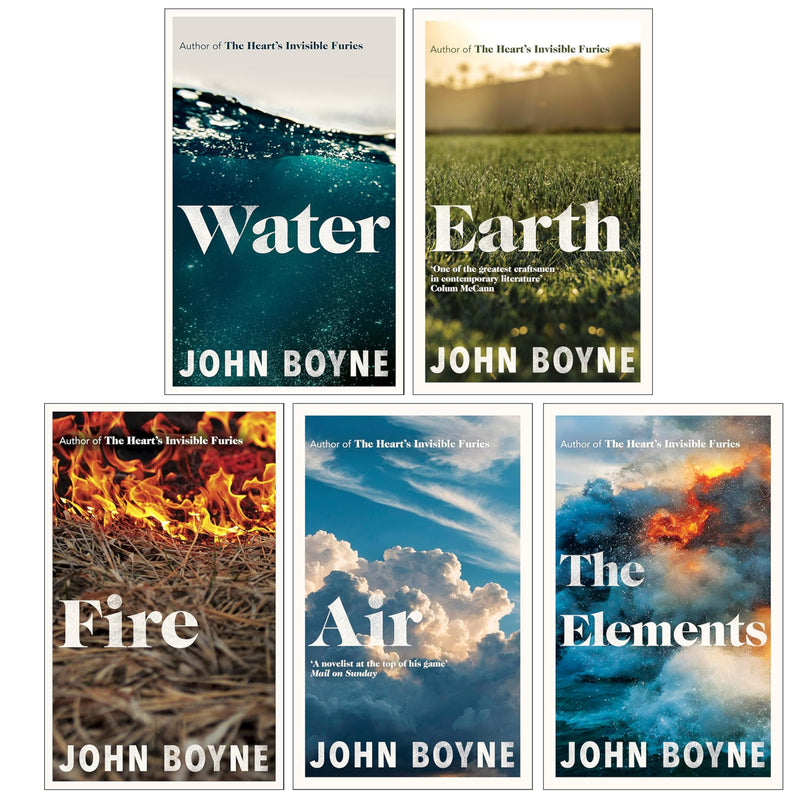 John Boyne Collection 5 Books Set (Water, Earth, Fire, Air and The Elements) - The Book Bundle