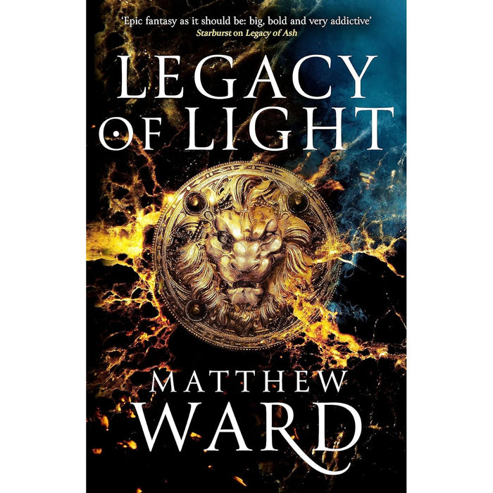 The Legacy Trilogy  Series 3 Books Collection Set by Matthew Ward (Legacy of Ash,Legacy of Steel & Legacy of Light) - The Book Bundle