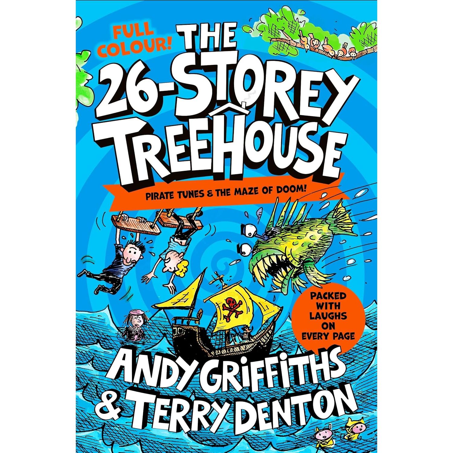 The Treehouse Colour Edition 3 Books Collection Set By Andy Griffiths ...