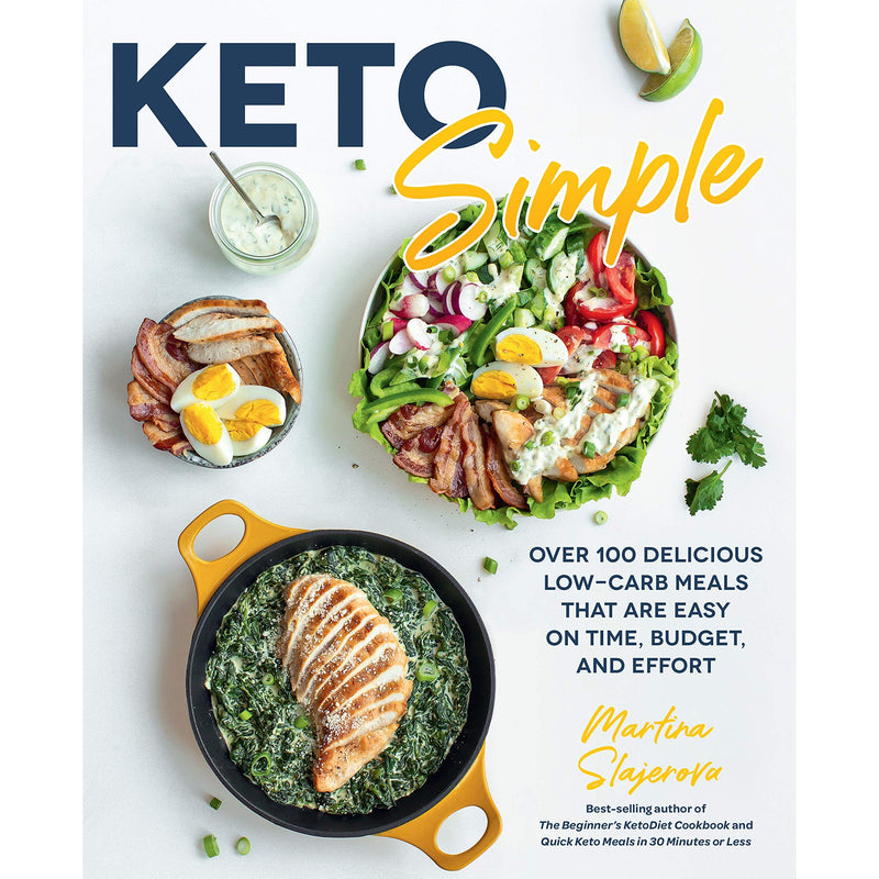 Keto Simple Volume 14: Over 100 Delicious Low-Carb Meals by Martina Slajerova - Non Fiction - Paperback - The Book Bundle