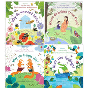 Lift-The-Flap First Questions and Answers by Usborne 4 Books Collection Set - Non Fiction - Ages 3–8 - The Book Bundle