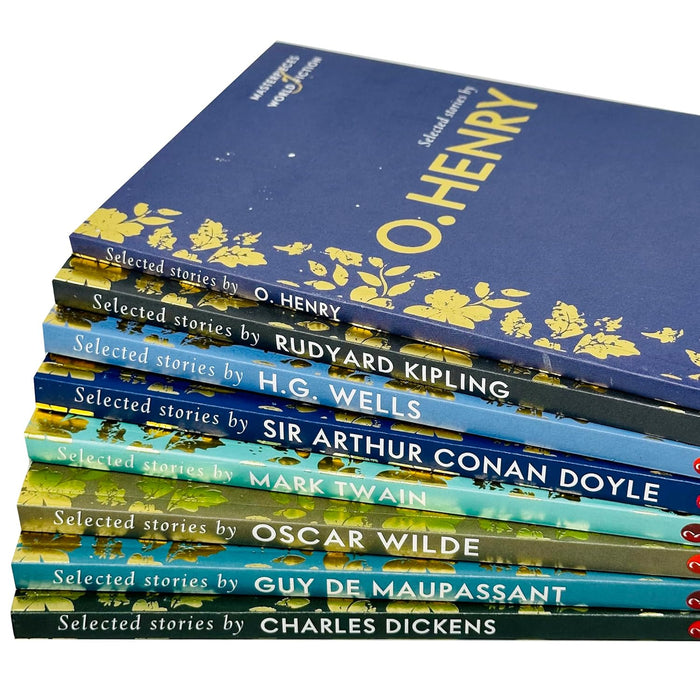 Masterpieces of World Fiction Series 1: 8 Books Collection Set (Selected Stories ) - The Book Bundle