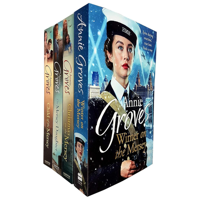 Annie Groves Empire Street Series 4 Books Collection Set (Child of the Mersey) - The Book Bundle