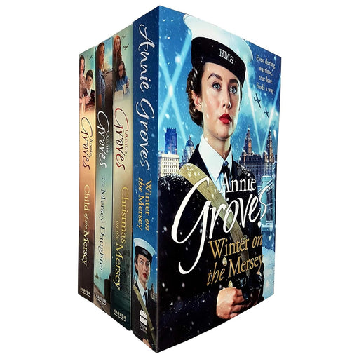 Annie Groves Empire Street Series 4 Books Collection Set (Child of the Mersey) - The Book Bundle