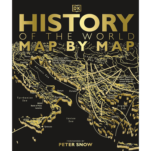 History of the World Map by Map by DK - The Book Bundle