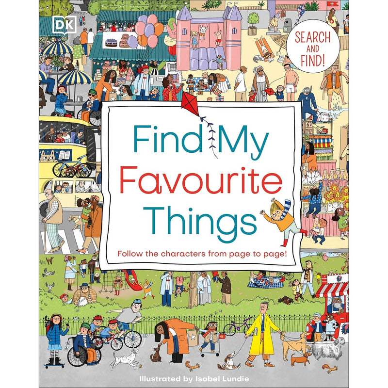Find My Favourite Things, Find My Favourite Animals 4 Books Collection Set - Fiction - BoardBook