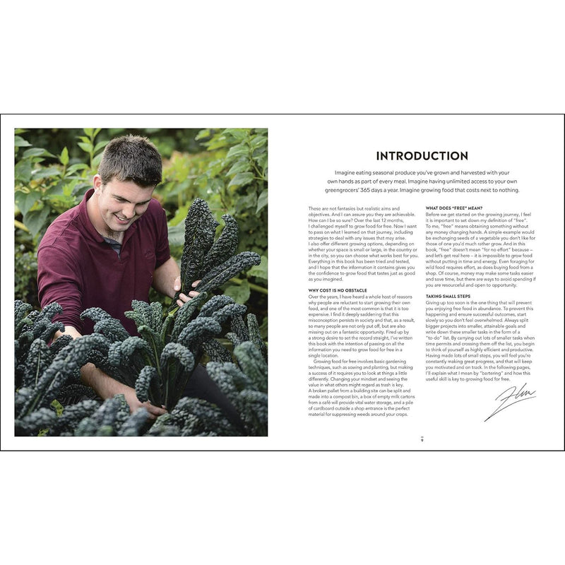Grow Food for Free: The Easy, Sustainable, Zero-Cost Way to a Plentiful Harvest - Non Fiction - Hardback