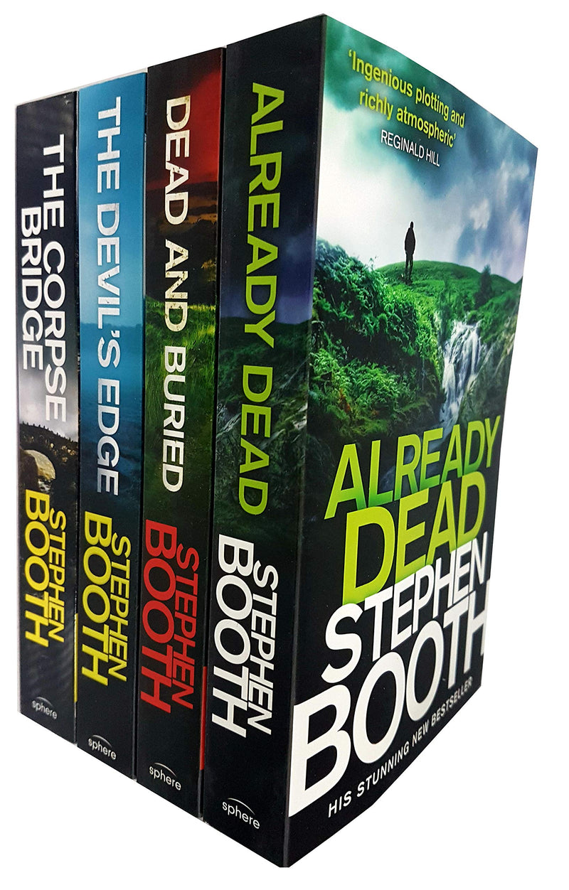 Cooper and Fry Series 4 Books Collection Set by Stephen Booth - Fiction - Mixed Format