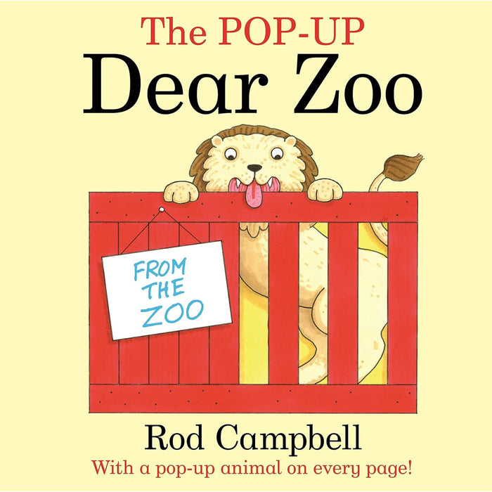 Rod Campbell Lift the Flap Collection 4 Books Set (The Pop-Up Dear Zoo,  It's Mine! Noisy Farm, Dear Zoo) - The Book Bundle