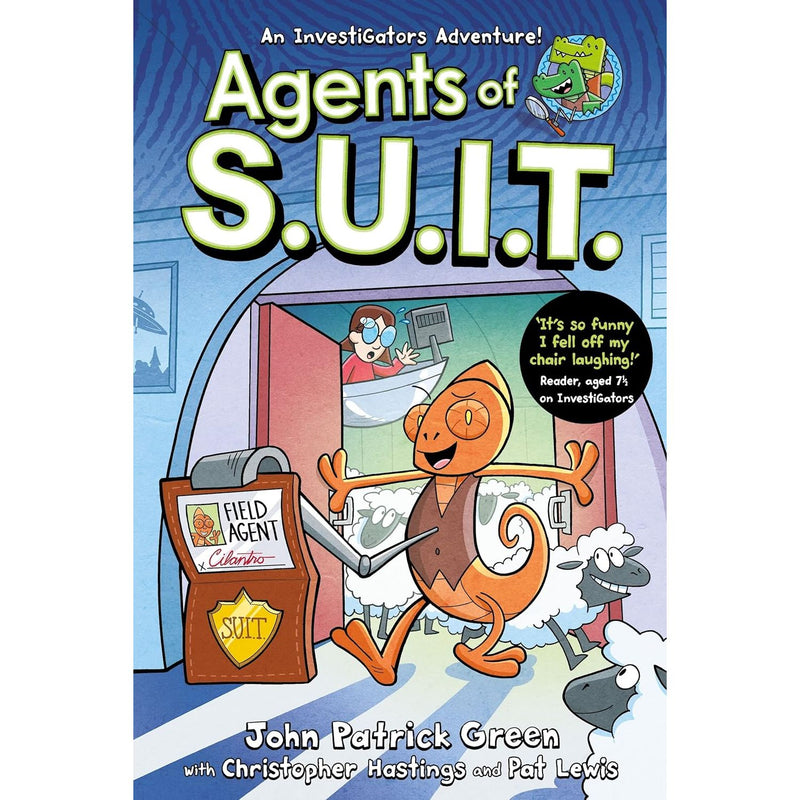 InvestiGators: Agents of S.U.I.T. Series 2 Illustrated Comic Books Collection Set By John Patrick Green - The Book Bundle