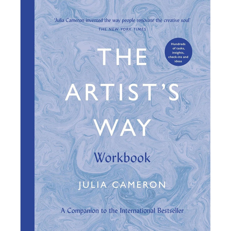 Julia Cameron's The Artist's Way Workbook, a creative journal with exercises and prompts for artistic growth and self-discovery.