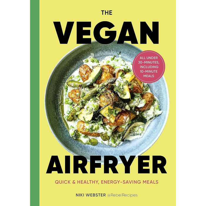 The Vegan Air Fryer (HB), Keep it Vegan, The Vegan Longevity Diet, Go Lean Vegan 4 Books Set - The Book Bundle