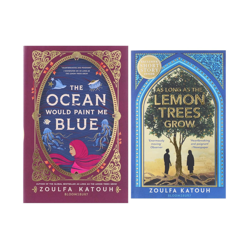 As Long As The Lemon Trees Grow & The Ocean Would Paint Me Blue 2 Book Set By Zoulfa Katouh - Fiction - Mixed Format