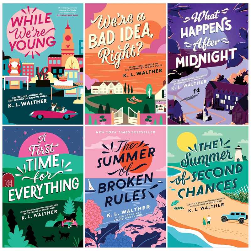 The Summer Of Broken Rules & More 6 Books Collection Set By K. L. Walther - Fiction - Paperback