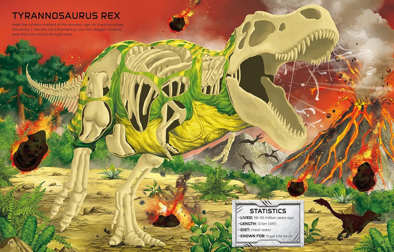 Build Your Own Dinosaurs and T. Rex Sticker Book: Create and Customise your own Dinosaurs in this Interactive Sticker Book (Build Your Own Sticker Book)